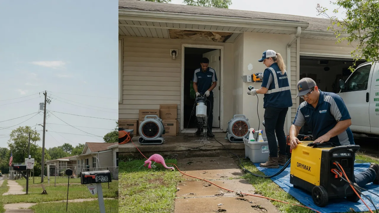 Storm Damage Water Removal in Lovely, KY near me